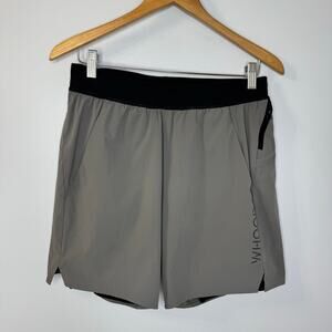 Whoop ANY-WEAR Short Men's M Lined Lightweight  Running Grey *Missing the Pod